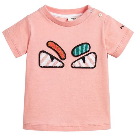 fendi baby girl t shirt|fendi baby outlet online.